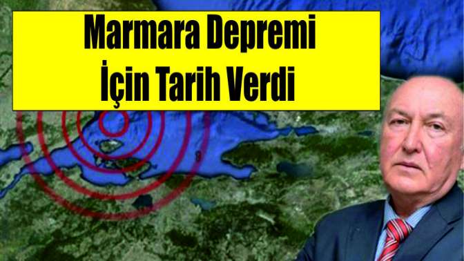 Deprem profesörü Marmara depremi için tarih verdi