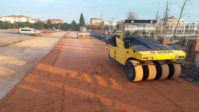 Derince Sağlıklı Yaşam Parkına 3 yeni yol yapıldı