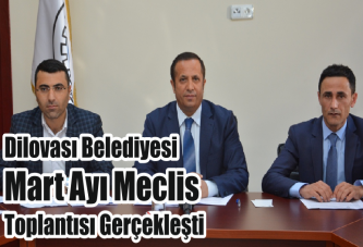 Dilovası Belediyesi Mart Ayı Meclis Toplantısı Gerçekleşti