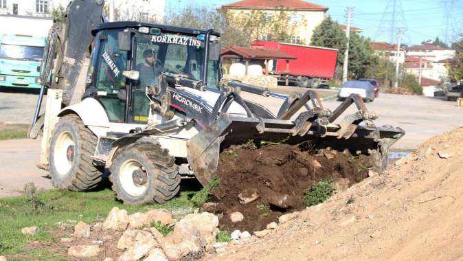 Dilovası Çerkeşli’deki sahada yoğun çalışma