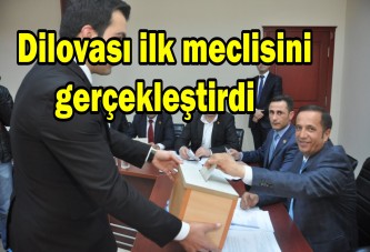 Dilovası ilk meclisini gerçekleştirdi