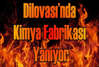 Dilovası’nda kimya fabrikası yanıyor