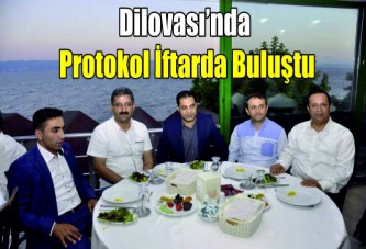 Dilovası’nda protokol iftarda buluştu