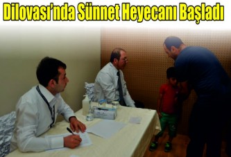 Dilovası’nda sünnet heyecanı başladı.