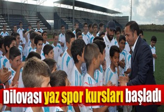 Dilovası yaz spor kursları başladı