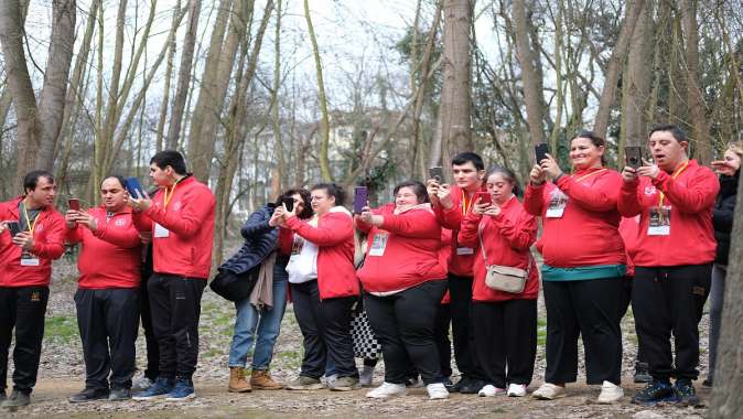 Down sendromlu bireyler Kocaeli’yi fotoğrafladı