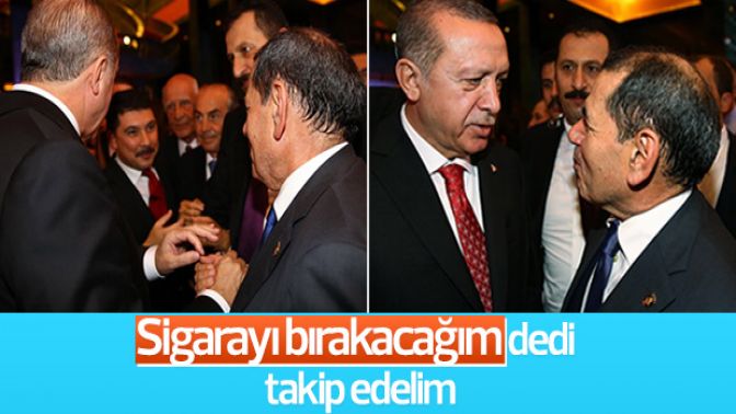 Dursun Özbekten Cumhurbaşkanı Erdoğana sigara sözü