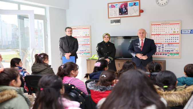 Eğitim ve eğlence Trafik Parkında bir arada