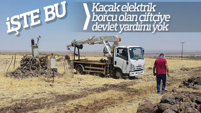 Elektrik borcu olan çiftçilere fark ödemesi desteği yok