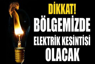 Elektrik kesintisi!