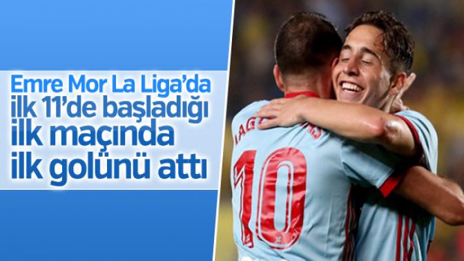 Emre Mor La Ligada ilk golünü attı