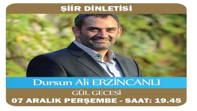 EN GÜZEL ŞİİRLERİNİ DARICADA SESLENDİRECEK