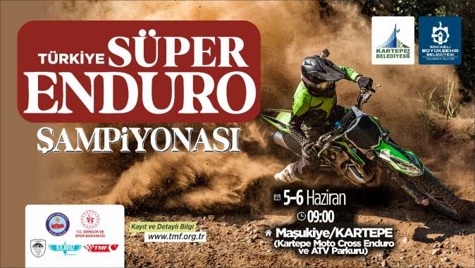 Enduro şampiyonası Kocaeli’de yapılacak