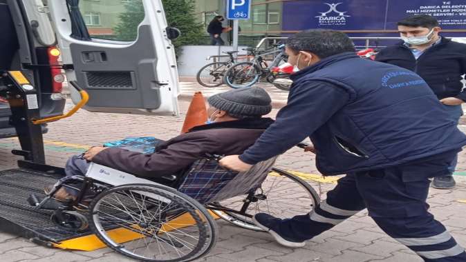 Engellilerin araçlarını Darıca Belediyesi tamir ediyor