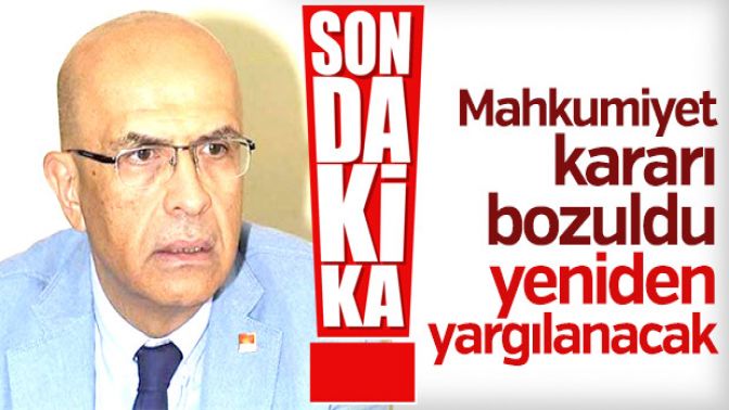 Enis Berberoğlu yeniden yargılanacak