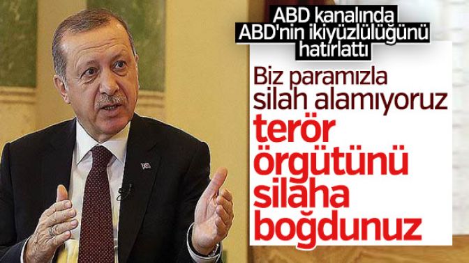 Erdoğan ABD kanalında ABDyi eleştirdi