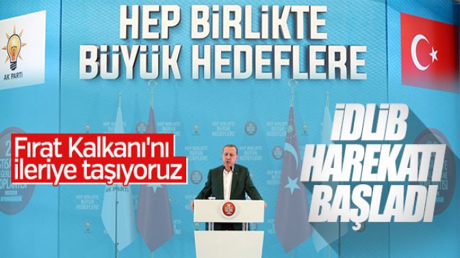 Erdoğan İdlibe yönelik harekat olduğunu açıkladı