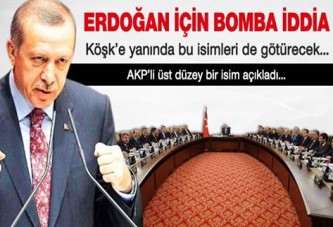 Erdoğan Köşk’e çıkarsa ne yapacak?