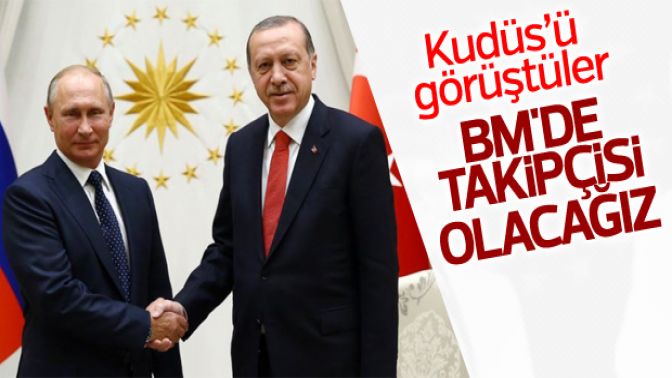 Erdoğan-Putin görüşmesi