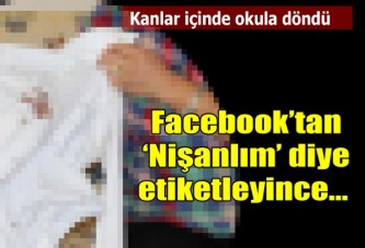 Facebook'ta 'Nişanlım' diye etiketleyince...