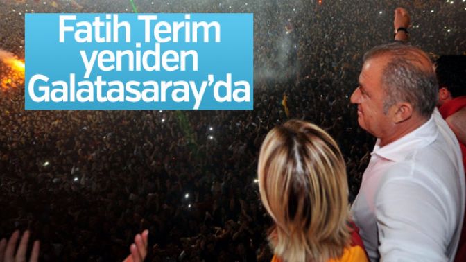 Fatih Terim Galatasarayda