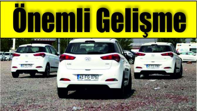 FG plakalı araçlarla ilgili önemli gelişme