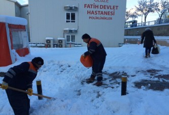 Gebze’de buzlanmaya çevreci müdahale