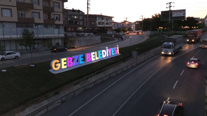 Gebze’de dekoratif peyzaj çalışmaları