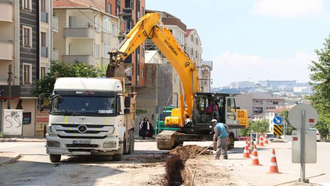 Gebze’deki önemli noktalara içme suyu hattı imalatı