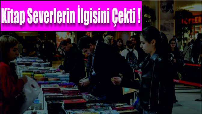 GEBZE KİTAP GÜNLERİ Kitap severlerin ilgisini çekti!