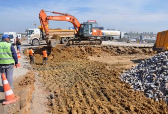 Gebze OSB’de kavşak çalışması