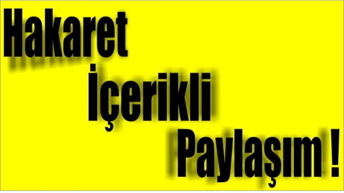 Gebzede Şehitlere Hakaret İçerikli Paylaşım!