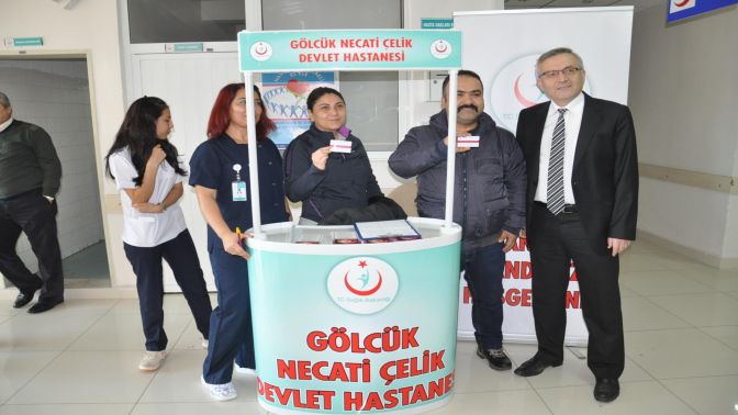 Gölcükte 1 saatte 27 kişi organ bağışında bulundu