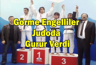 Görme engelliler judoda gurur verdi