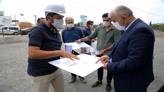 Gündoğdu, Gebze’deki dev spor kompleksini inceledi