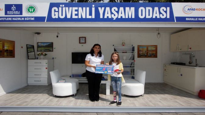 Güvenli Yaşam Odası ile vatandaşlar bilinçlendiriliyor