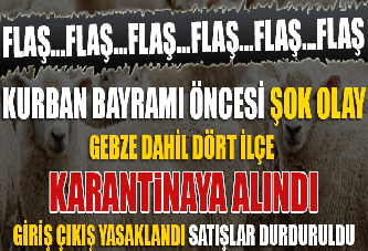 HAYVANLARDA HASTALIK ŞÜPHESİ