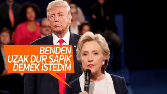 Hillary Clintontan Trumpa ağır sözler