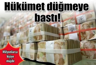 Hükümet düğmeye bastı! Af geliyor..