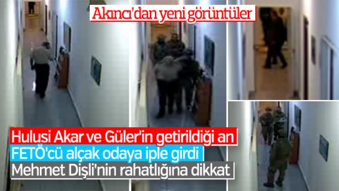 Hulusi Akar ile Yaşar Gülerin alıkonulma anı