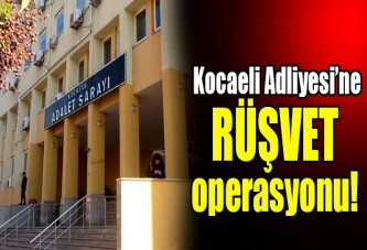 İcra Dairesi’ne rüşvet operasyonu