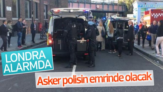 İngilterede asker polisin emrinde olacak