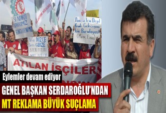 İşçilerimiz sendikamızın koruması altında