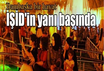 IŞİD katliamından kaçanlar Erbil'de stres atıyor