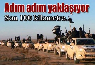 IŞİD yaklaştı...