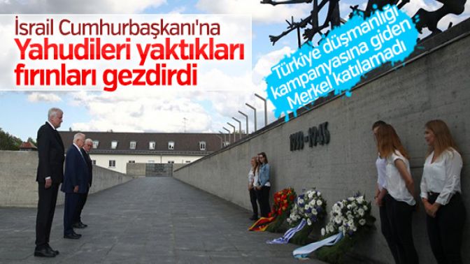 İsrail Cumhurbaşkanı Nazi kampını ziyaret etti