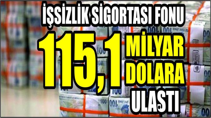 İşsizlik Sigortası Fonu 115,1 Milyar Dolara Ulaştı