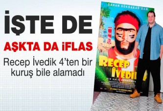 İşte de aşkta da iflas!