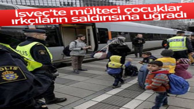 İsveçte mülteci çocuklara saldırı