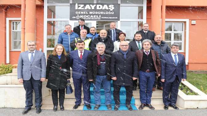 İZAYDAŞ, KYÖD heyetini ağırladı